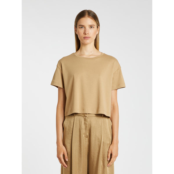 T-shirt in puro cotone marella monochrome