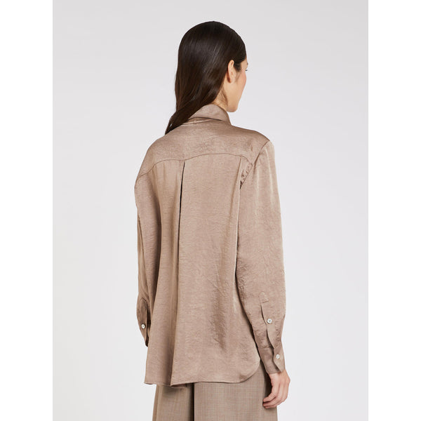 Camicia in twil acetato crinckle - FANGO MARELLA
