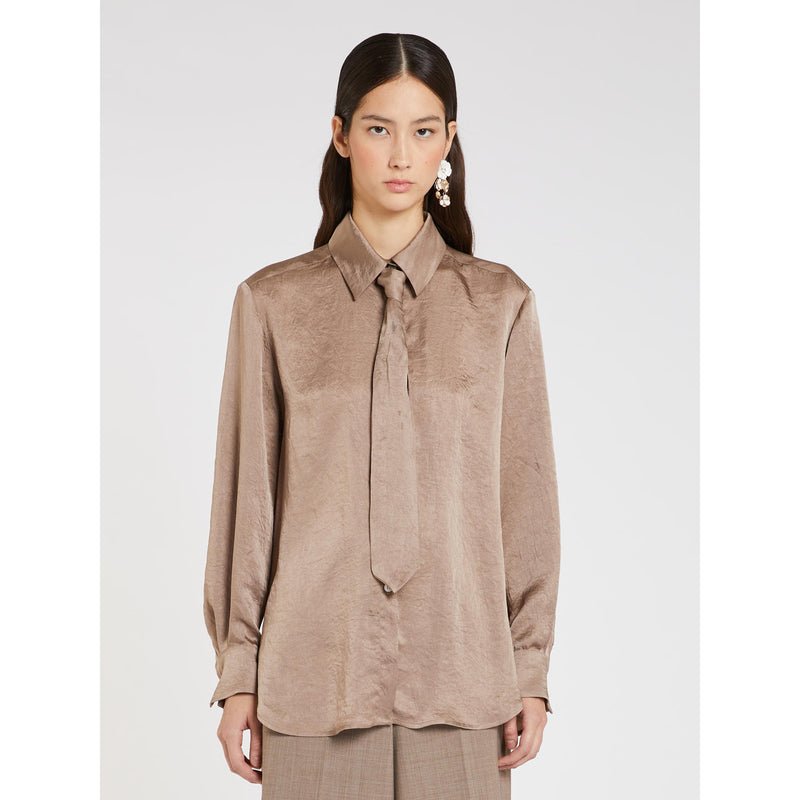 Camicia in twil acetato crinckle - FANGO MARELLA