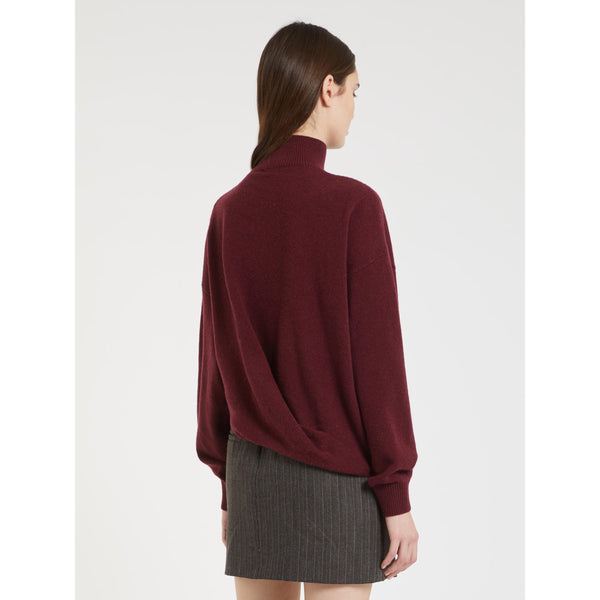 Maglia in misto cashmere - BORDEAUX MARELLA