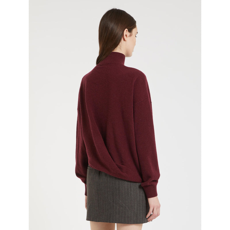 Maglia in misto cashmere - BORDEAUX MARELLA