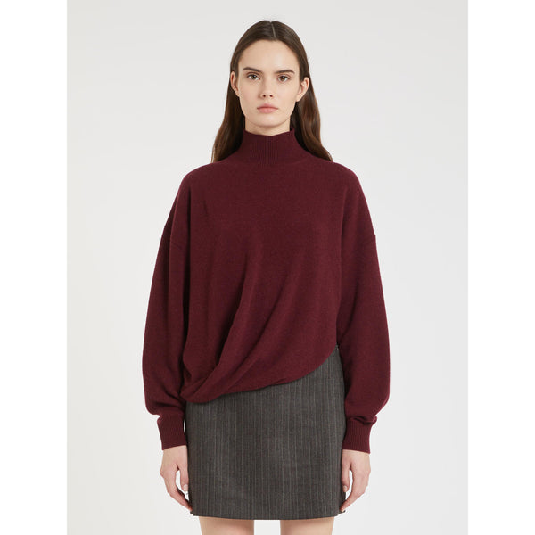 Maglia in misto cashmere - BORDEAUX MARELLA