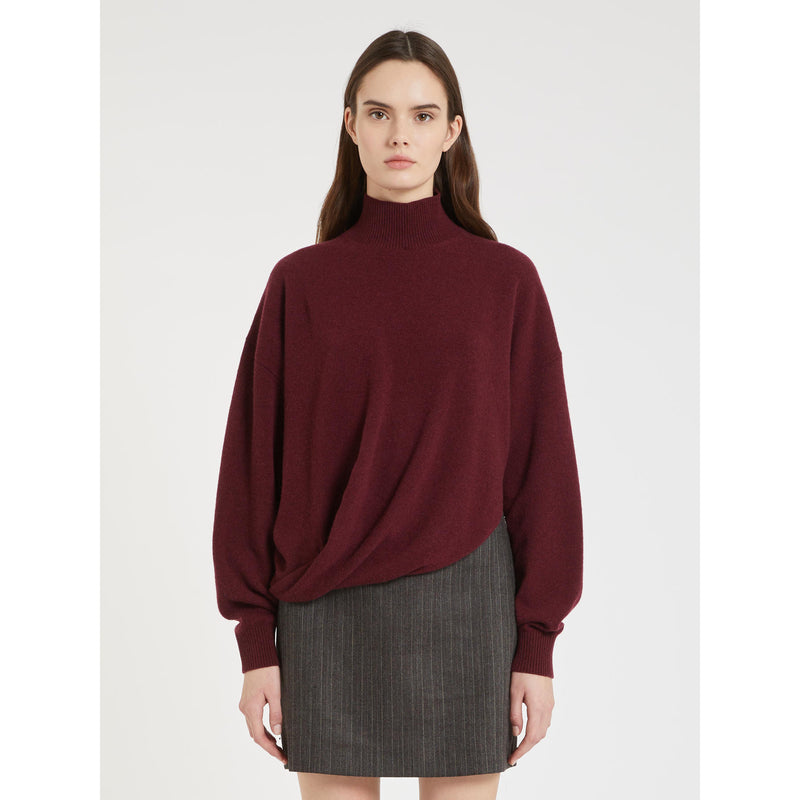 Maglia in misto cashmere - BORDEAUX MARELLA