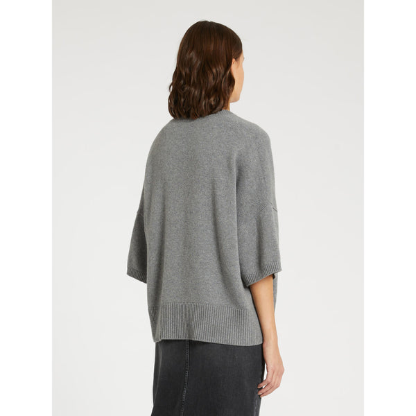 Maglia in filato di lana, cachemire & viscosa - GRIGIO MARELLA