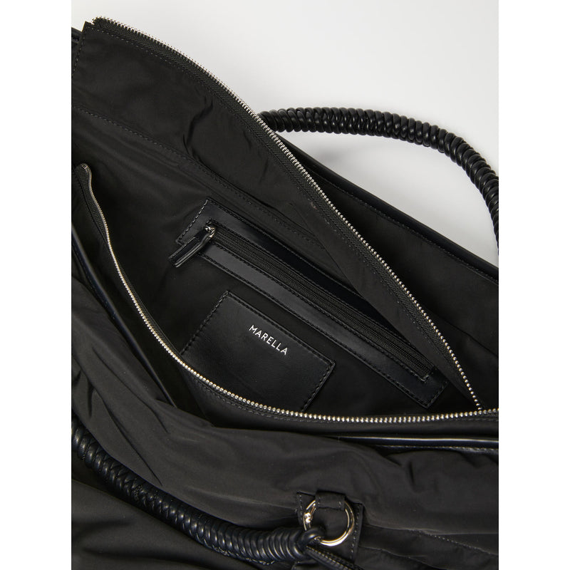 Borsa weekender con doppi manici - NERO MARELLA MONOCHROME