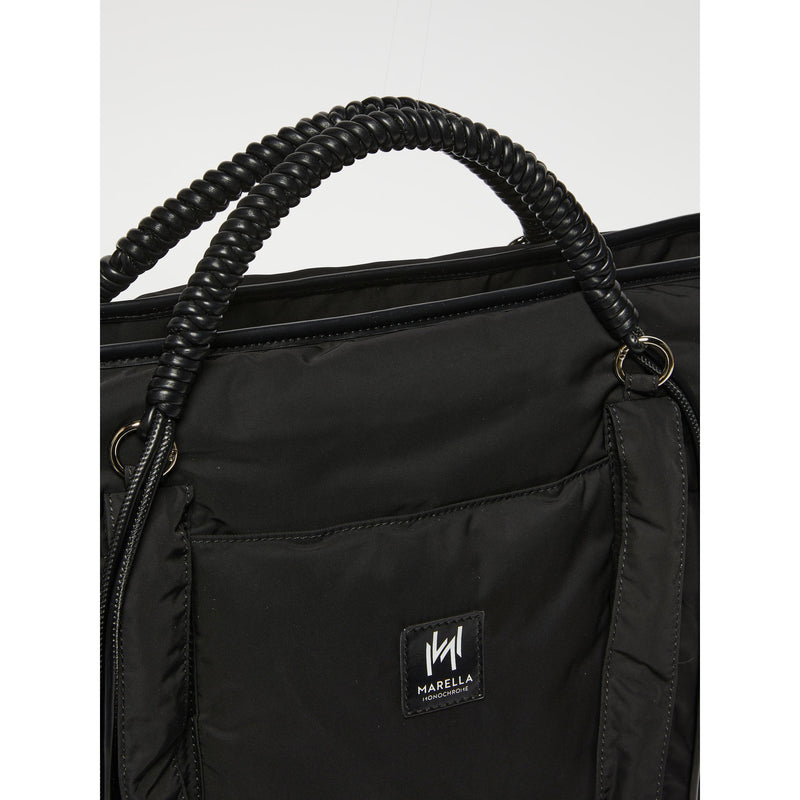 Borsa weekender con doppi manici - NERO MARELLA MONOCHROME