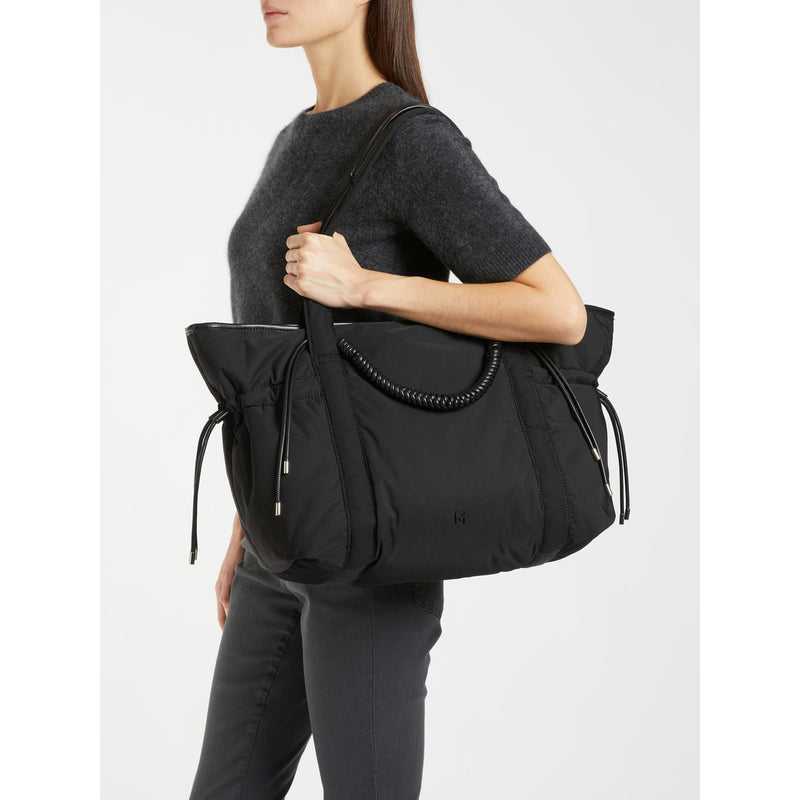 Borsa weekender con doppi manici - NERO MARELLA MONOCHROME