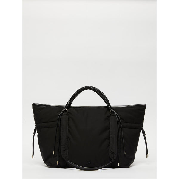 Borsa weekender con doppi manici - NERO MARELLA MONOCHROME