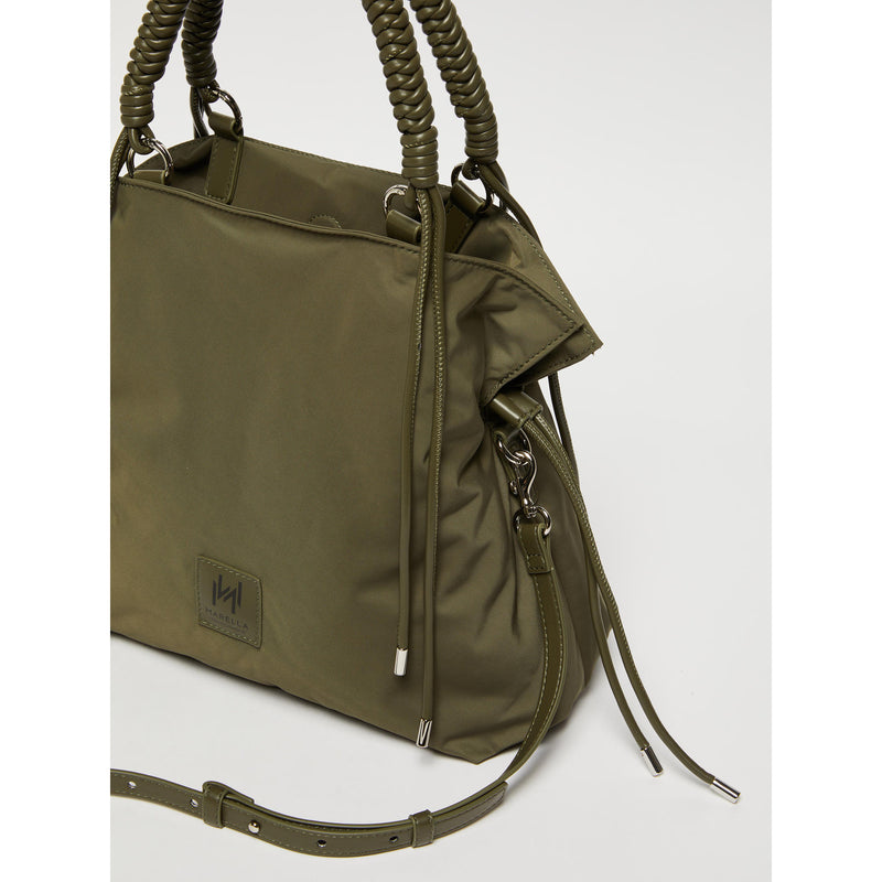 Borsa shopping - VERDE OLIVA MARELLA MONOCHROME