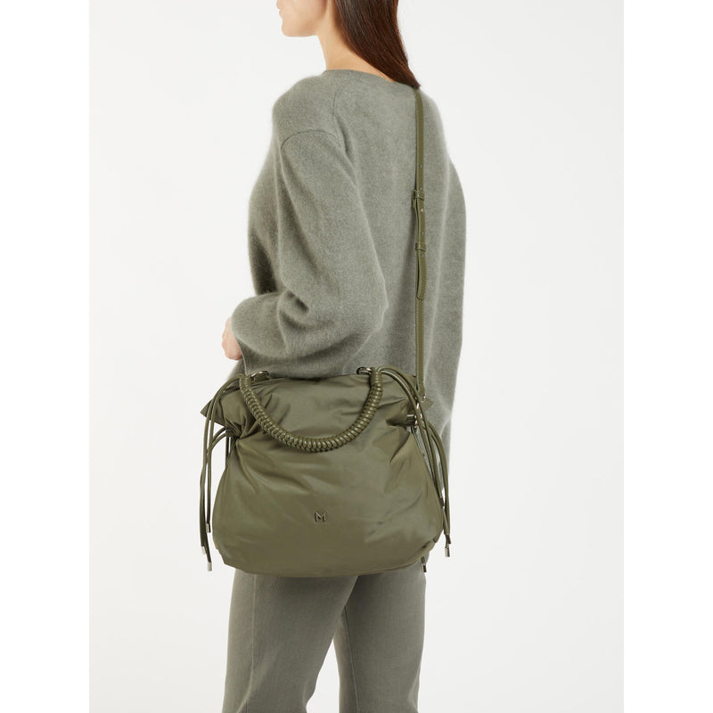 Borsa shopping - VERDE OLIVA MARELLA MONOCHROME