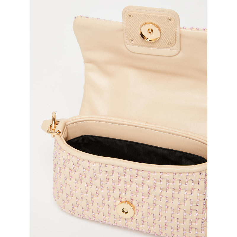 Borsa Le Muse small con intreccio e strass - CIPRIA MARELLA