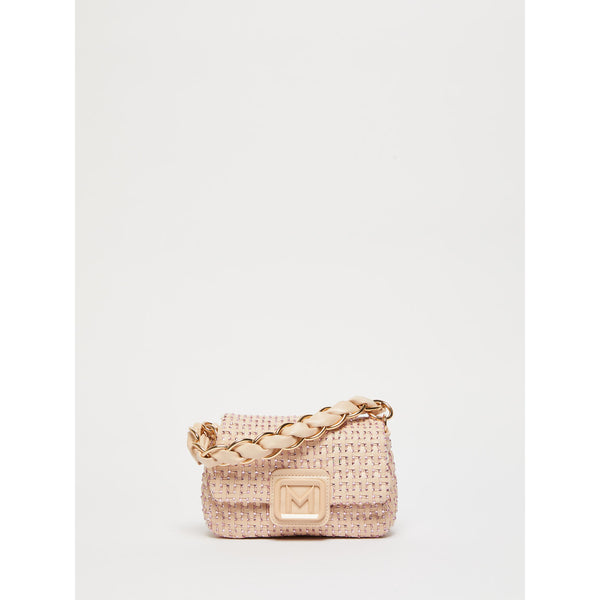 Borsa Le Muse small con intreccio e strass - CIPRIA MARELLA