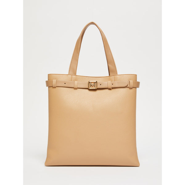 Tote verticale con cintura - CAMMELLO MARELLA