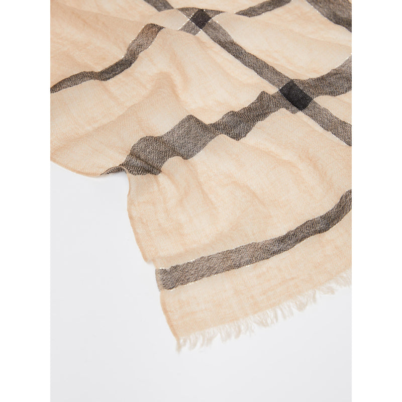 Stola in lana e lurex - CAMMELLO MARELLA