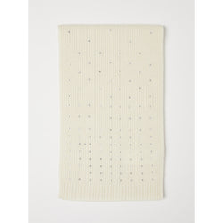 Sciarpa in maglia con strass - AVORIO MARELLA