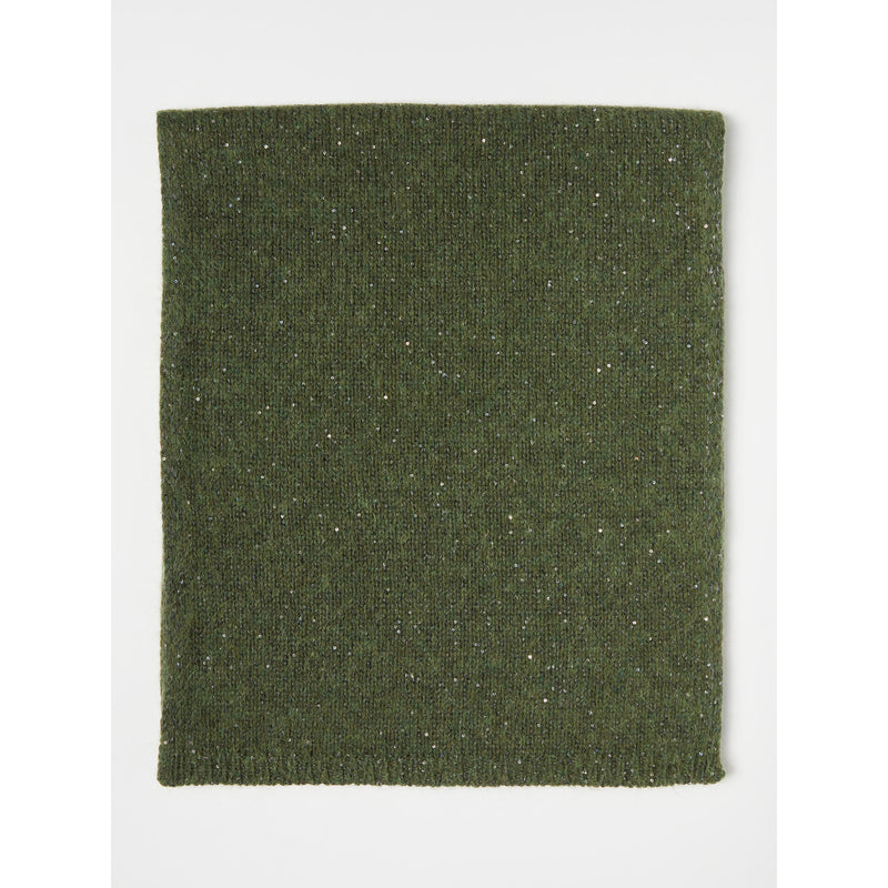 Sciarpa in misto cashmere con paillette - VERDE OLIVA MARELLA MONOCHROME