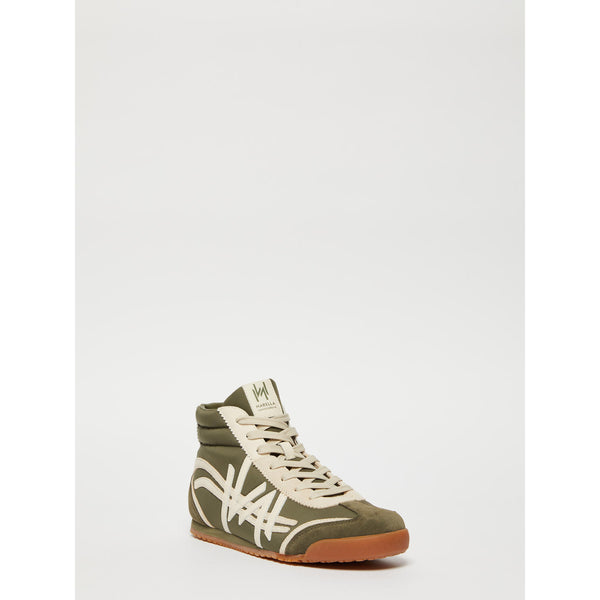 Sneaker alta - VERDE OLIVA MARELLA MONOCHROME