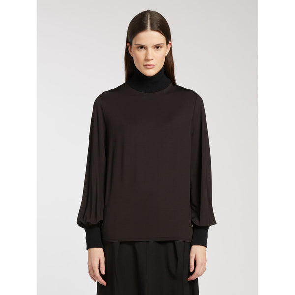 Lupetto in jersey leggero stretch - NERO MARELLA