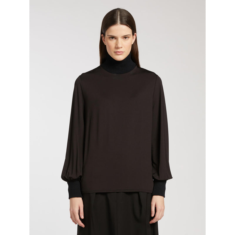 Lupetto in jersey leggero stretch - NERO MARELLA