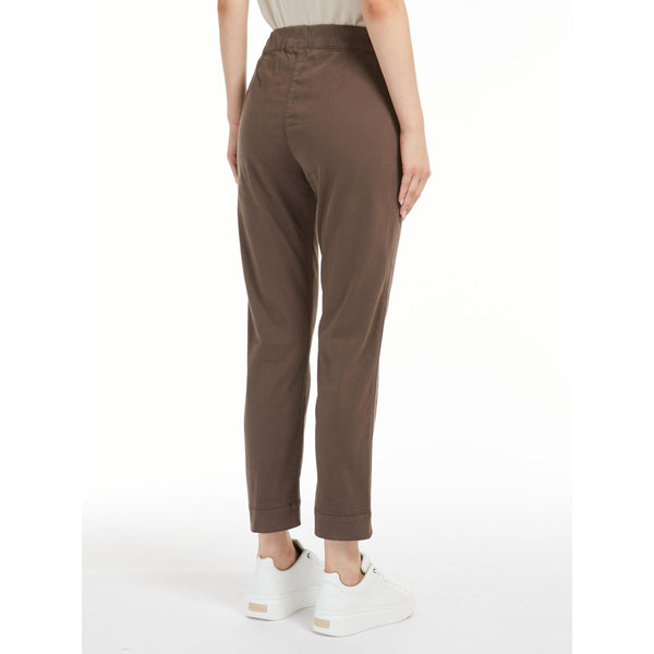 Pantalone jogging in drill di cotone MAXMARA LEISURE