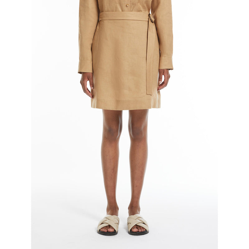 Gonna in tela di lino MaxMara MM