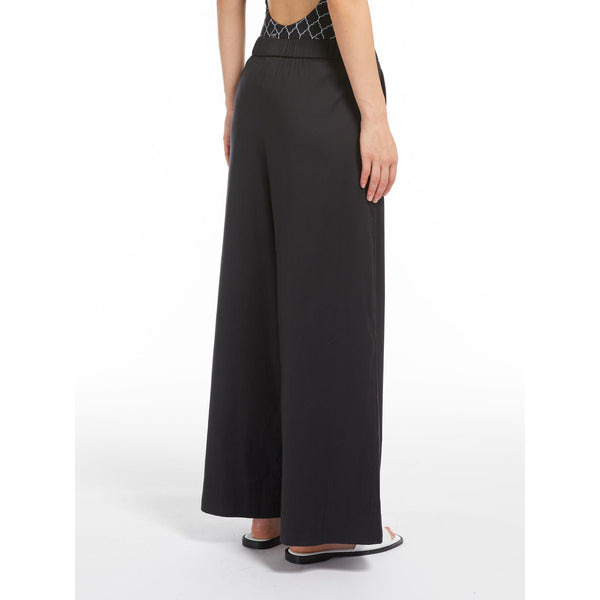 Pantalone in popeline stretch MaxMara BEACHWEAR