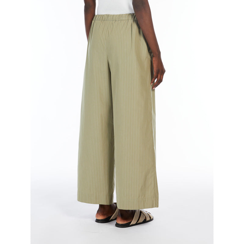 Pantalone in popeline di cotone MaxMara MM