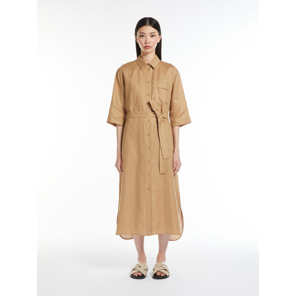 Abito in tela di lino MaxMara MM