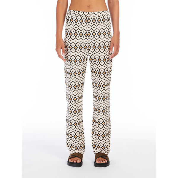 Pantalone in Jersey di viscosa stampata MaxMara BEACHWEAR