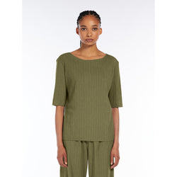 Top in jersey plissè MaxMara MM