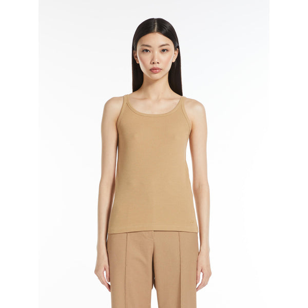 Canotta a costine di cotone MaxMara MM