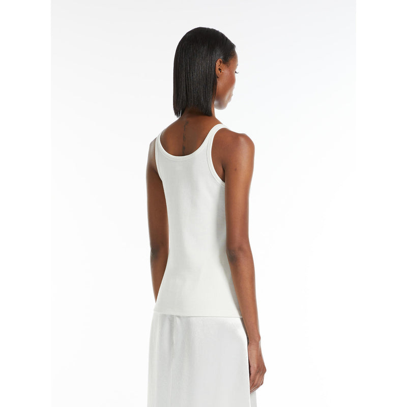 Canotta a costine di cotone MaxMara MM
