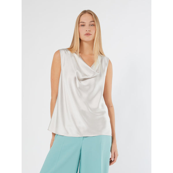 Top in raso - GHIACCIO PERSONA BY MARINA RINALDI