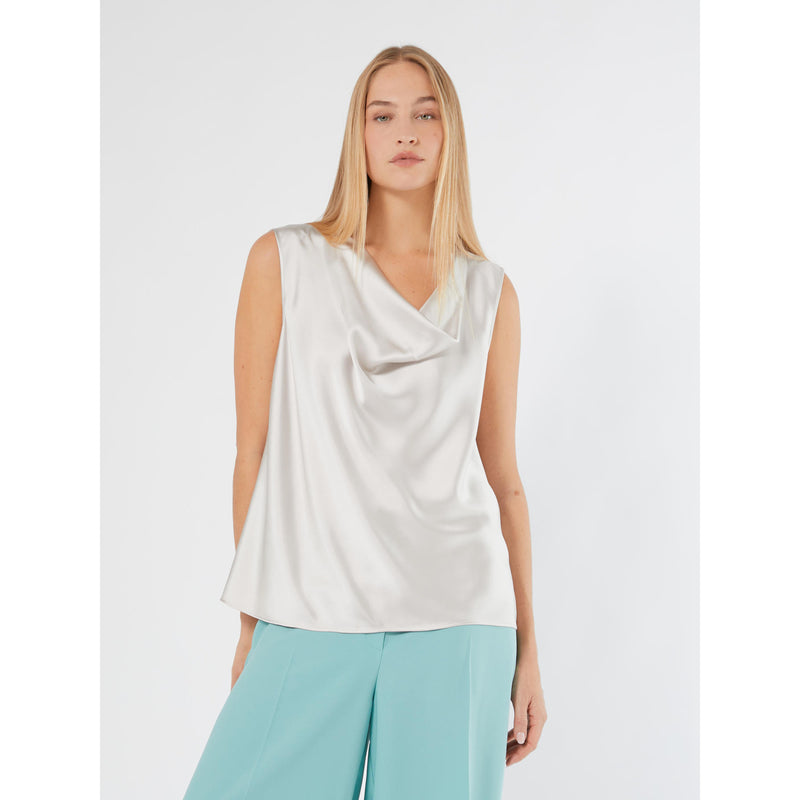 Top in raso - GHIACCIO PERSONA BY MARINA RINALDI