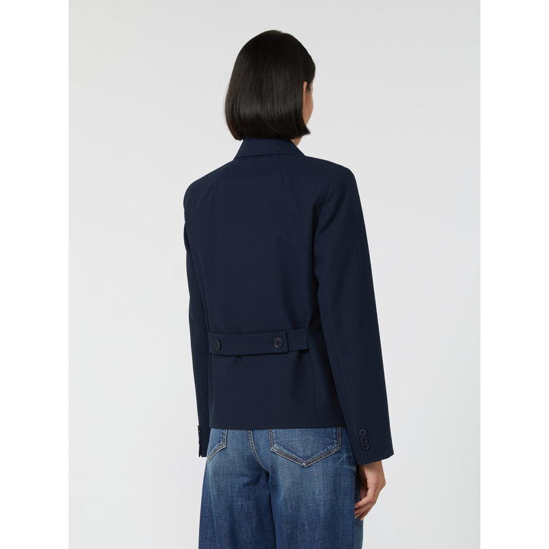 Blazer doppiopetto in gabardina di cotone WEEKEND MAXMARA