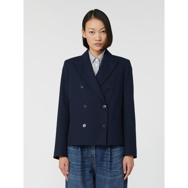 Blazer doppiopetto in gabardina di cotone WEEKEND MAXMARA