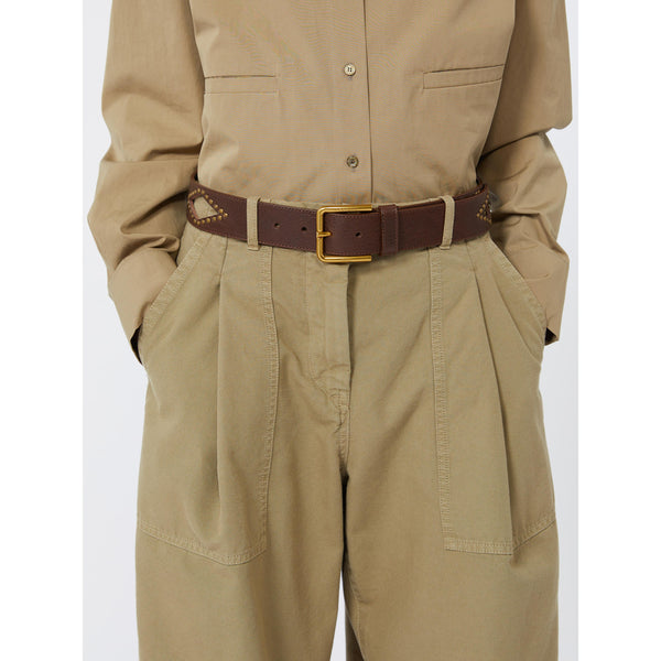 Cintura in pelle stile western WEEKEND MAXMARA