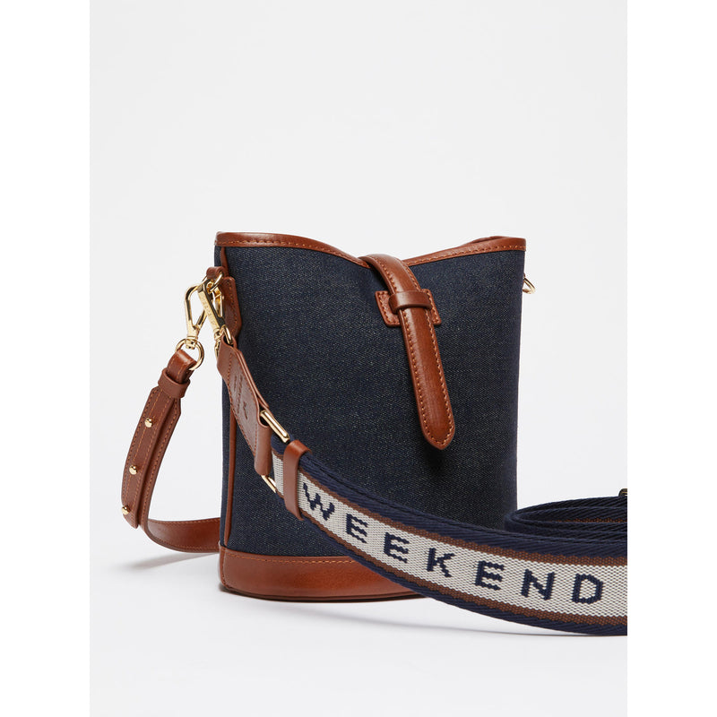 Borsa a secchiello piccolo in denim WEEKEND MAXMARA