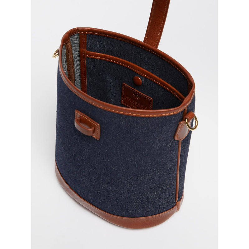 Borsa a secchiello piccolo in denim WEEKEND MAXMARA