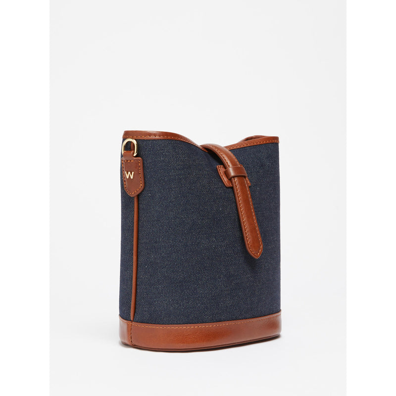 Borsa a secchiello piccolo in denim WEEKEND MAXMARA