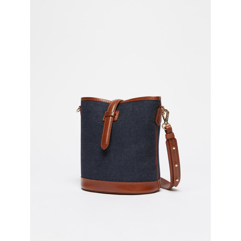 Borsa a secchiello piccolo in denim WEEKEND MAXMARA
