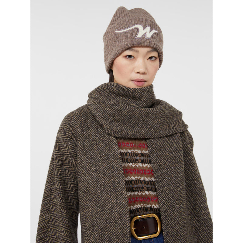 Berretto in lana - NOCE MELANGE WEEKEND MAXMARA