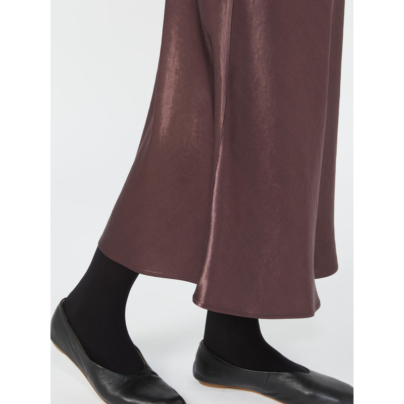 Gonna in raso - BORGOGNA MAXMARA MM