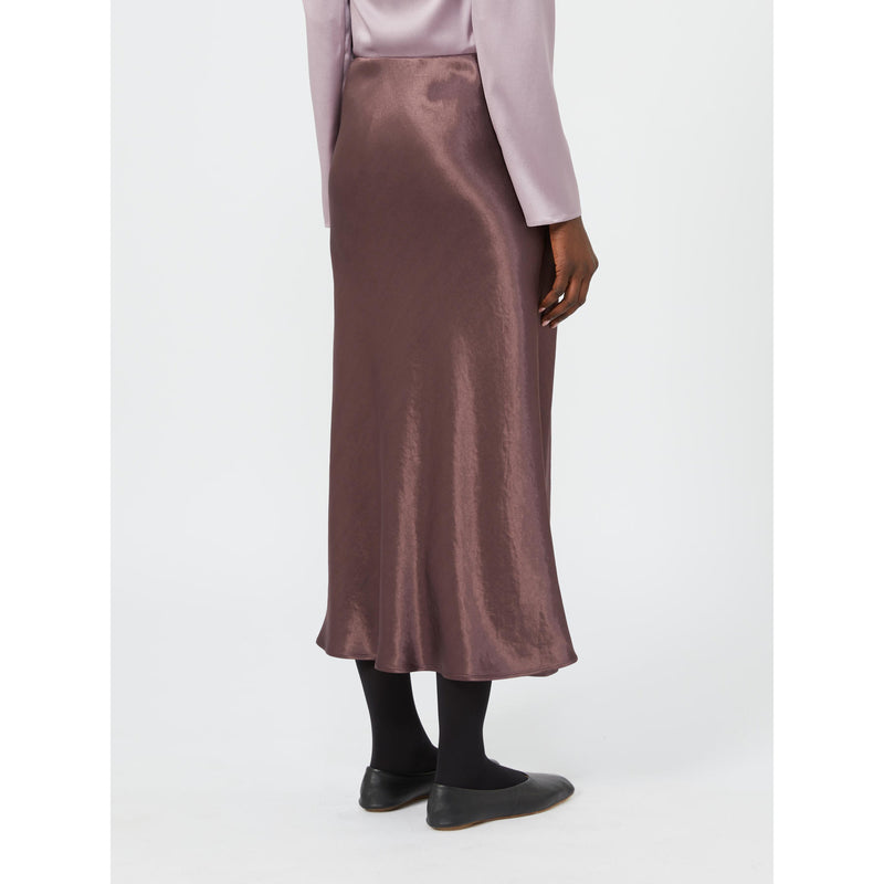 Gonna in raso - BORGOGNA MAXMARA MM