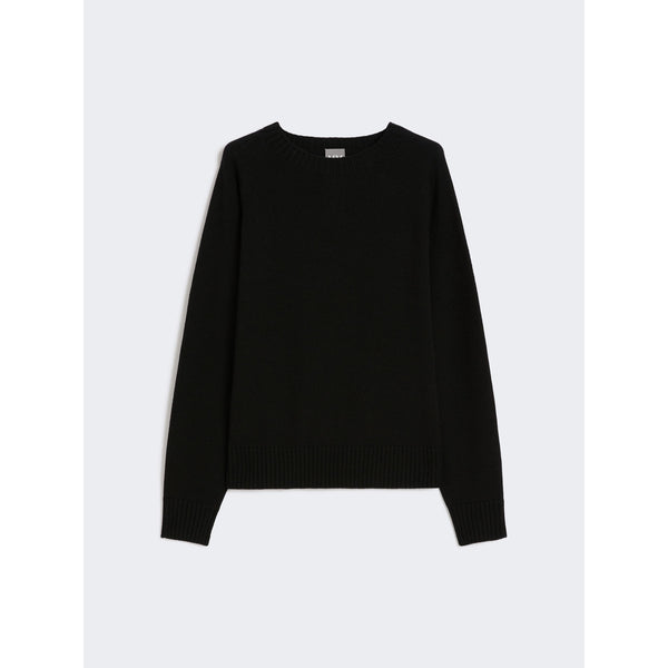 Maglia  dal volume morbido in pura lana - NERO MAXMARA MM