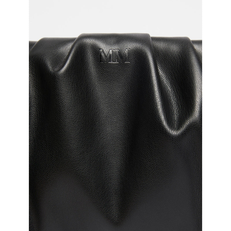 Borsa a spalla in tessuto tecnico effetto pelle MAXMARA MM