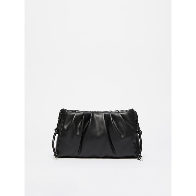 Borsa a spalla in tessuto tecnico effetto pelle MAXMARA MM