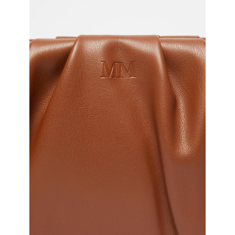Borsa a spalla in tessuto tecnico effetto pelle MAXMARA MM