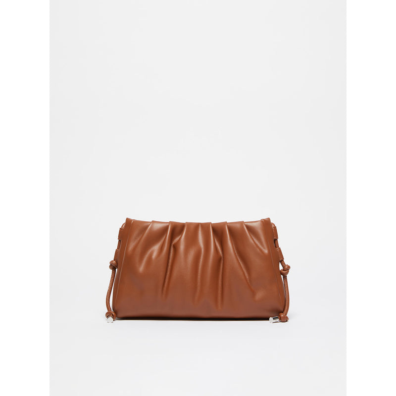 Borsa a spalla in tessuto tecnico effetto pelle MAXMARA MM