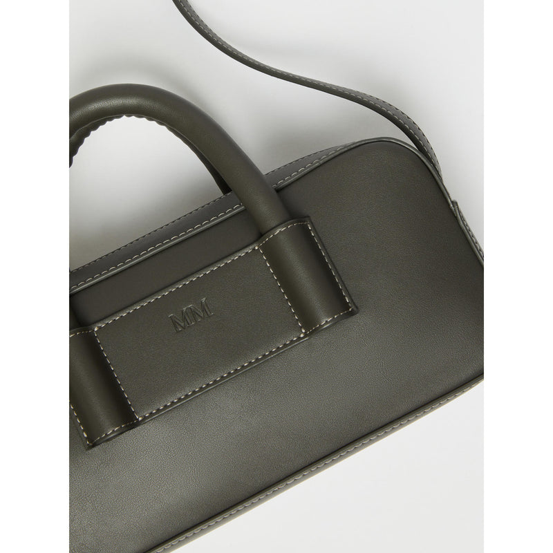 Camera bag in tessuto spalmato - GRIGIO SCURO MAXMARA MM